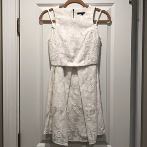 Tibi perforated skirt set size 0